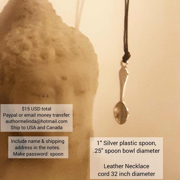 Party Supply Spoon Necklace - Picture 1 of 2